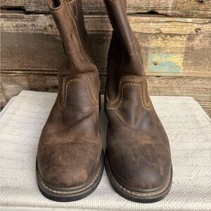Rugged Men's Leather Boots